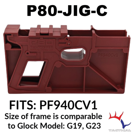 P80 Jig Kit: P80-JIG-C COMPACT 9MM/.40
