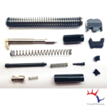 E L Tactical Glock 17, Compatible, Gen 1-3, Slide Parts Completion Kit wit Stainless Steel Guide Rod
