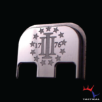 Betsy Ross 3% - Glock Rear Slide / Back Plate Cover, Gen 1-5 mod 17-41,44,45