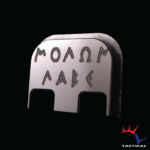 "Molon Labe" - Glock Rear Slide / Back Plate Cover, Gen 1-5 mod 17-41,45
