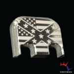 “STARS & BARS” - Rear Slide / Back Plate Cover, Glock Gen 1-5 All Models