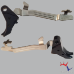 Black/Black Billet Trigger with Bar – Glock Compatible by TF Tactical