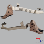 FDE/Black Billet Trigger with Bar - Glock Compatible by TF Tactical